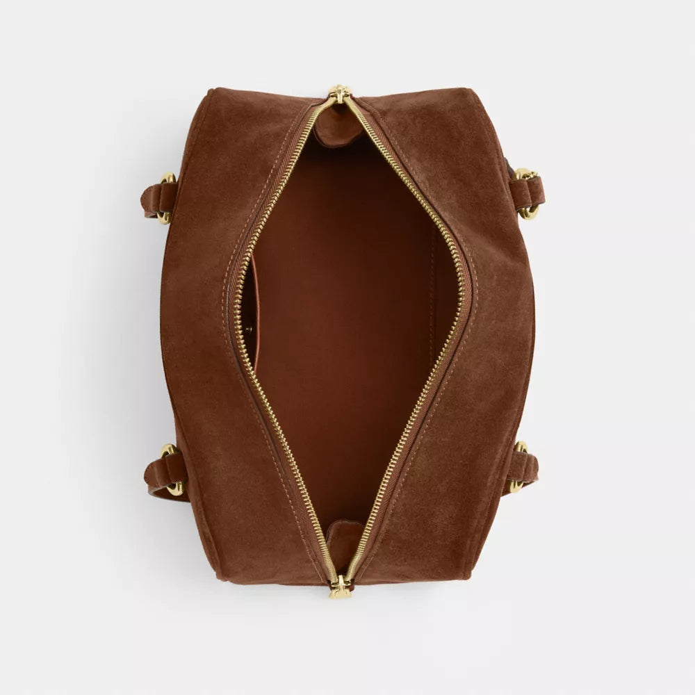 Sydney Shoulder Bag - Gold/Warm Brown