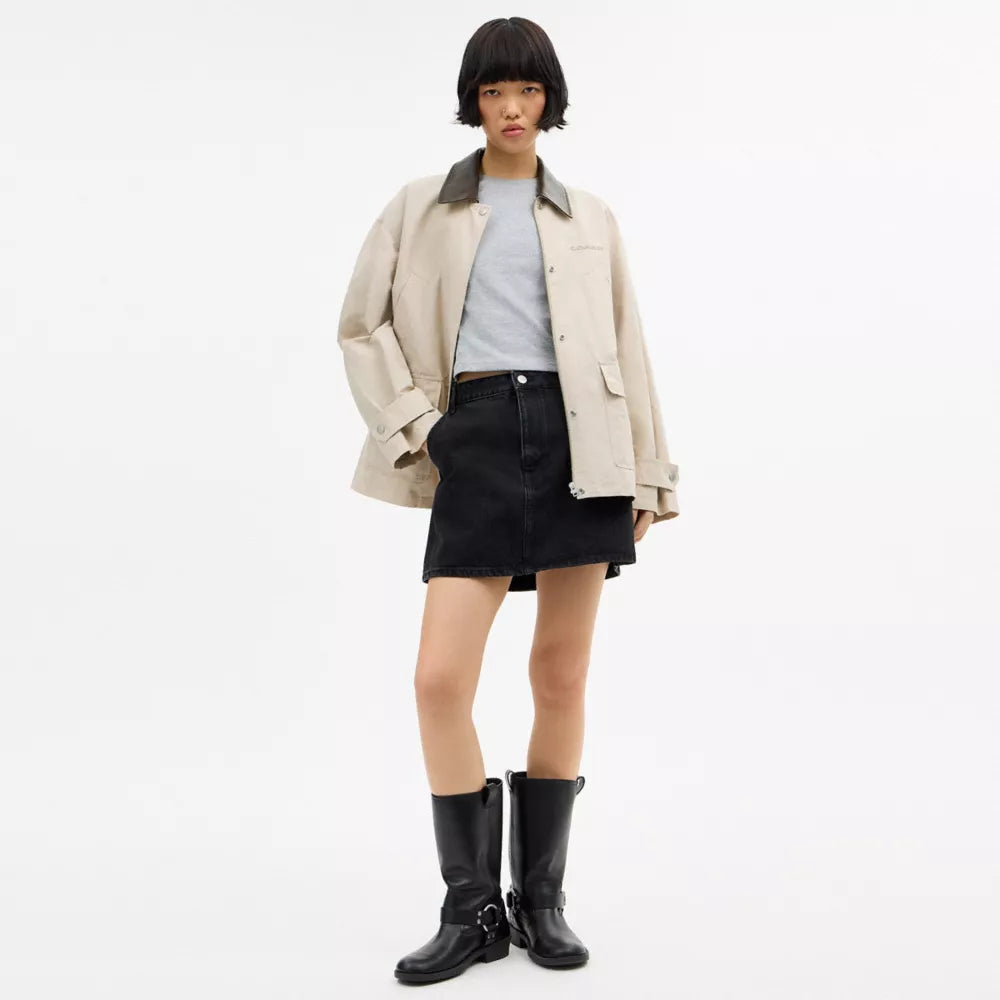 Waxed Country Jacket - Stone