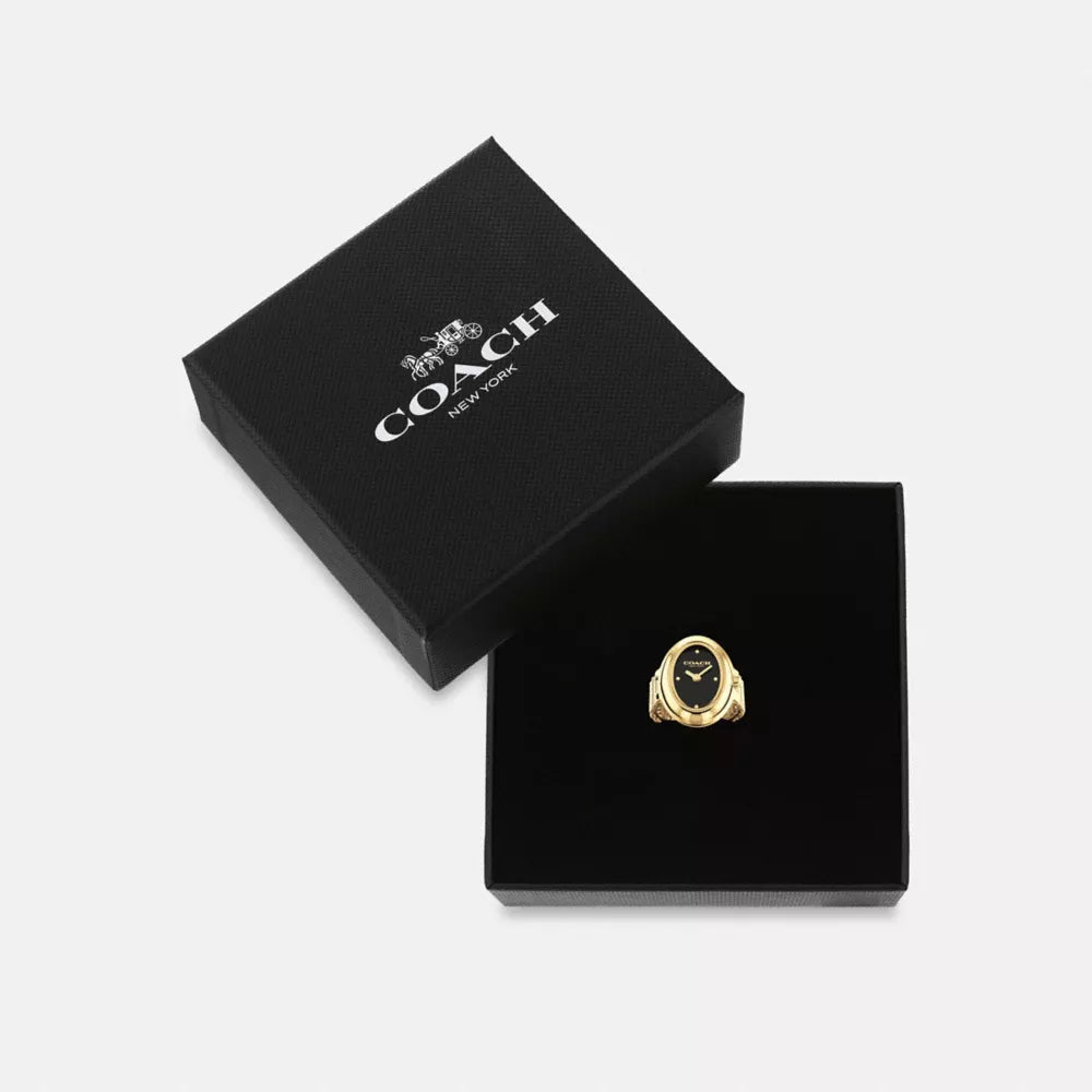Sammy Ring Watch, 18MM X 22.5MM - Gold