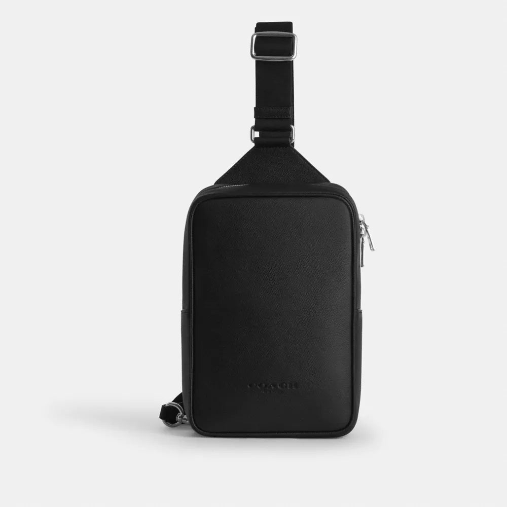 Ray Pack 17 - Crossgrain Leather/Silver/BLACK