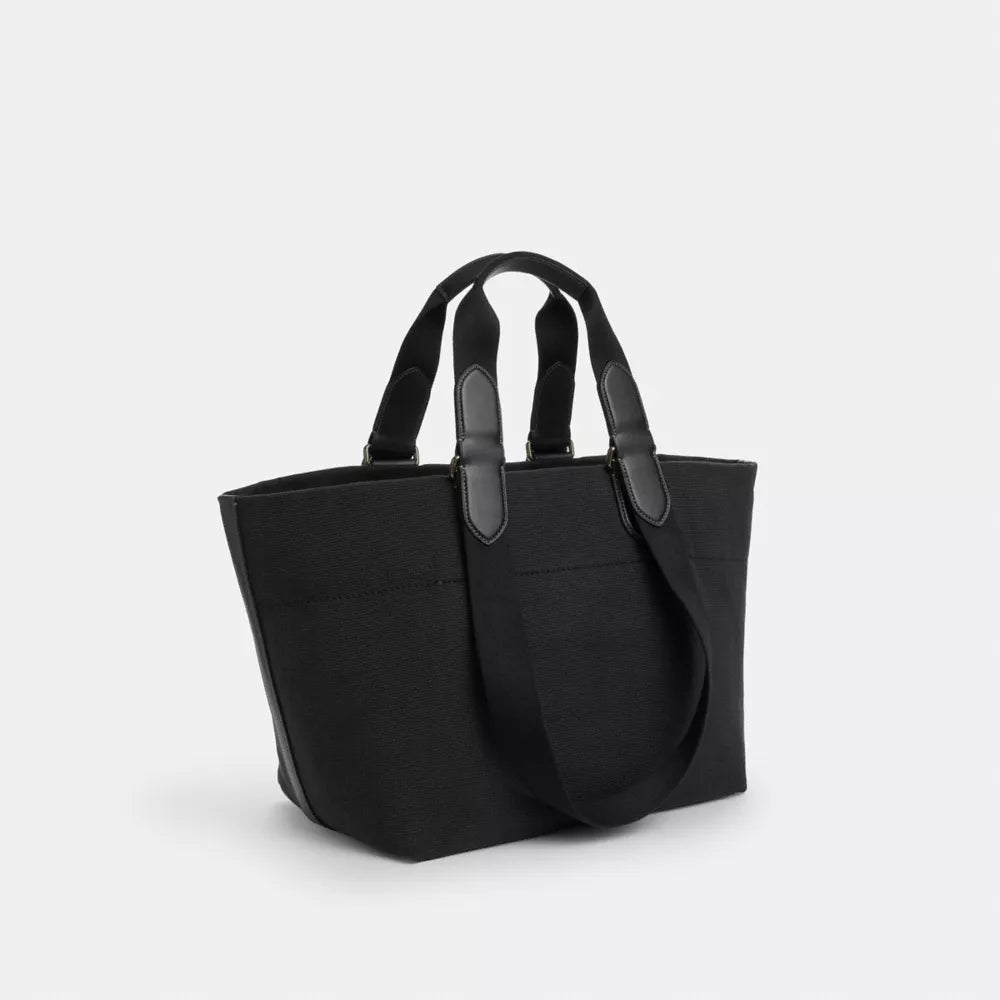 Small Tour Tote Bag - Canvas/Gunmetal/Black Multi