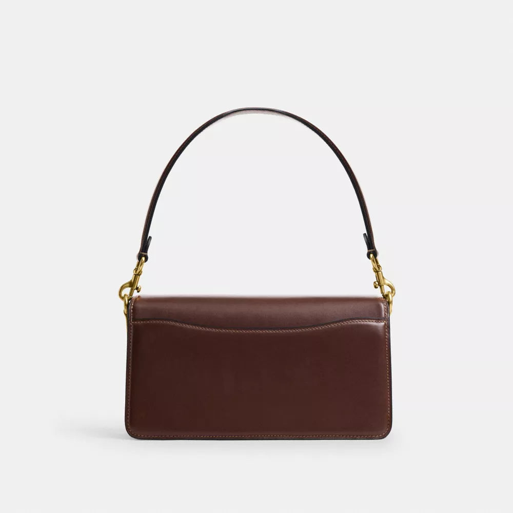 Tabby Shoulder Bag 26 In Signature Canvas - Brass/Maple