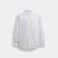 Long Sleeve Button Down Shirt - White