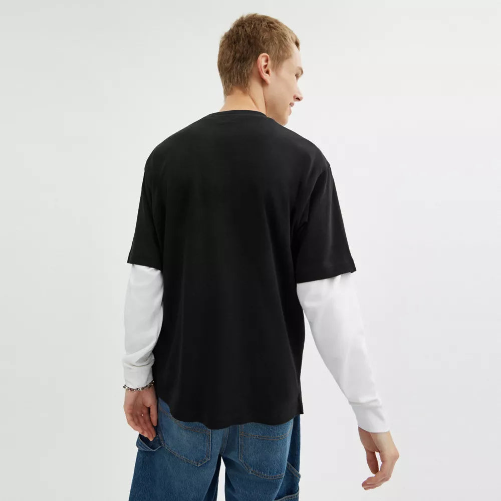 T-Shirt In Organic Cotton - Black