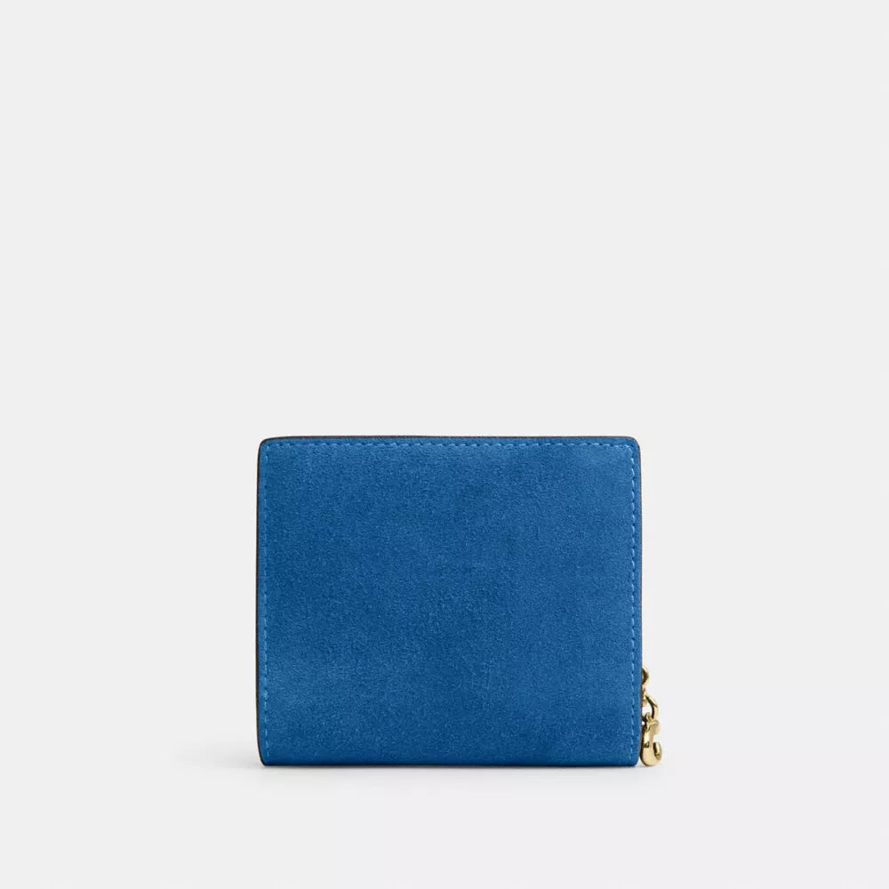 Snap Wallet - Suede/IM/Blue Jay