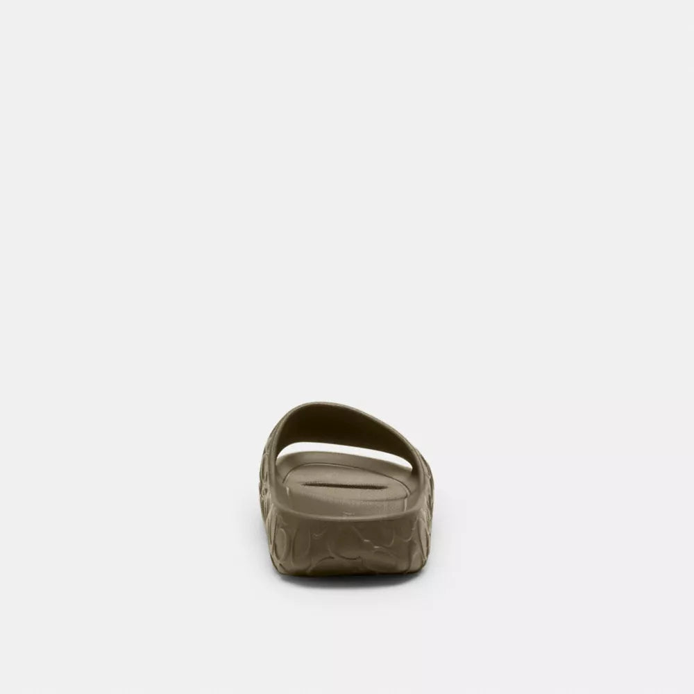 Bay Slide In Signature - Army Green