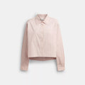 Cotton Button Down - Pink/Multi
