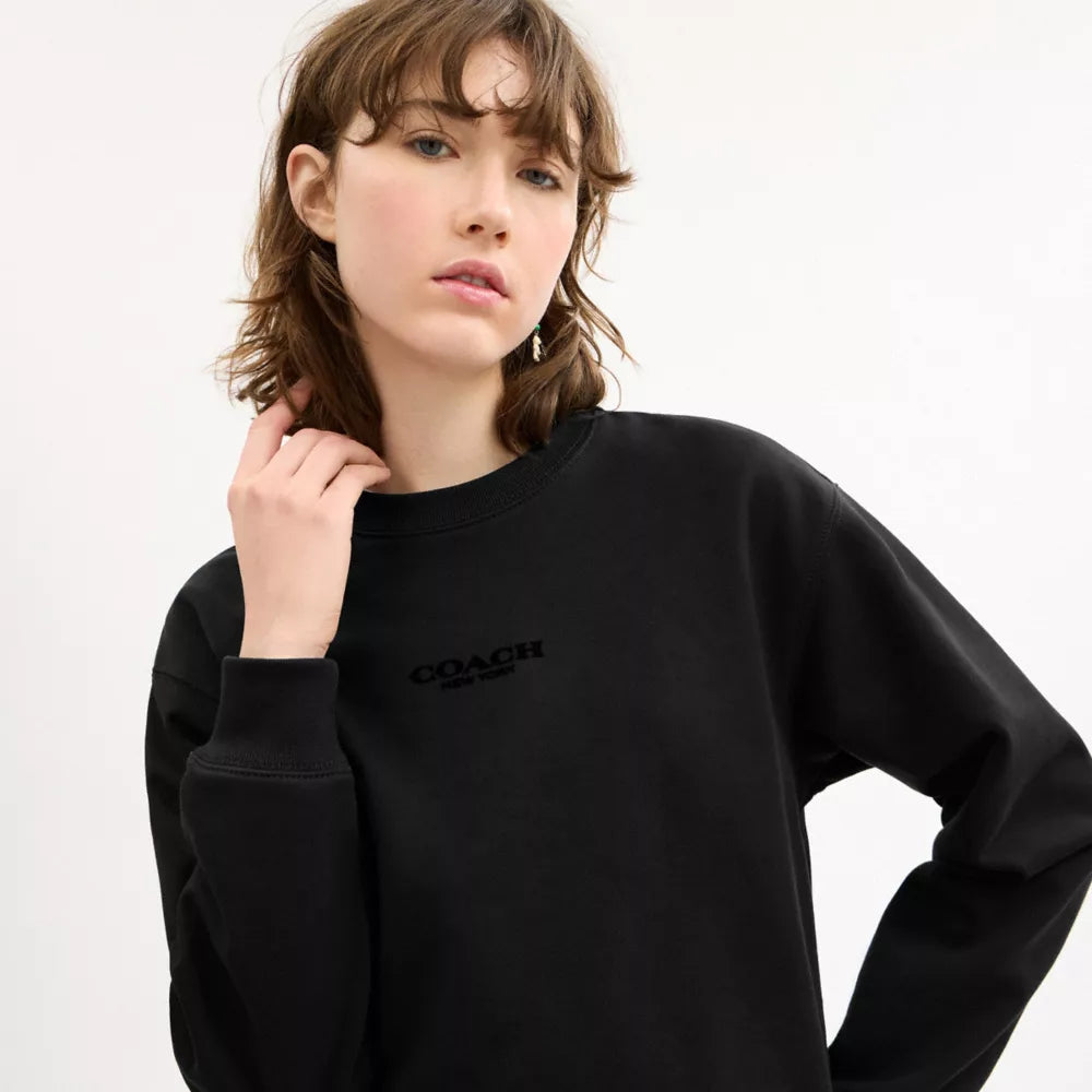 Coach Crewneck - Black