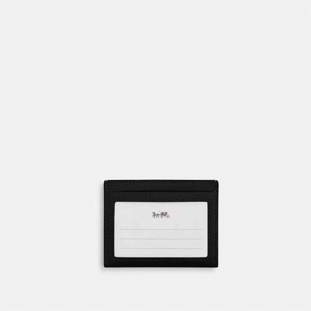 Slim ID Card Case - Black