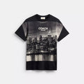 Postcard T-Shirt - Black