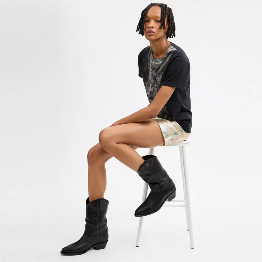 Buy Now Cowboy Boot - Black