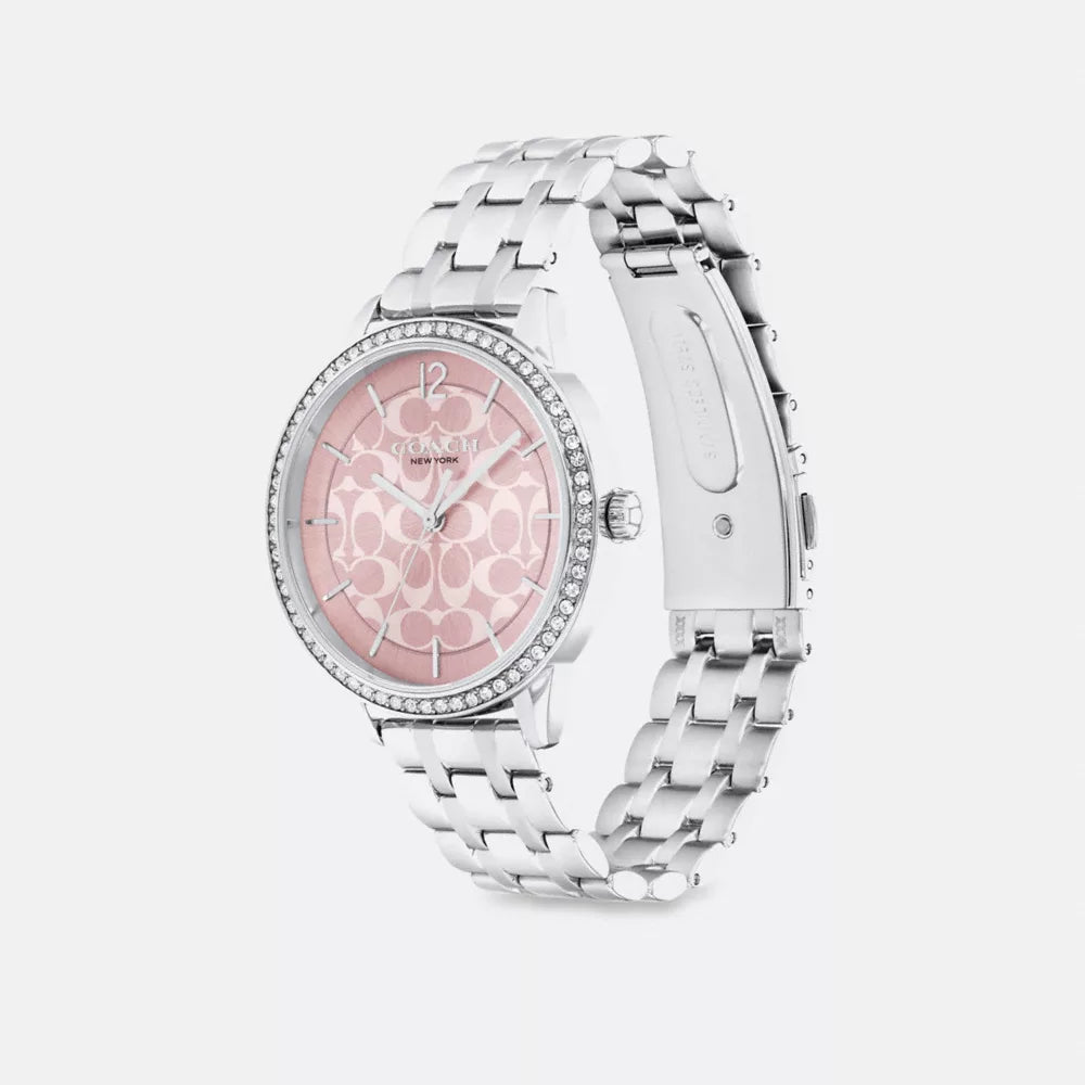 Olivia Watch, 36MM - Stainless Steel