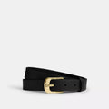 C Harness Buckle Belt, 25MM - Gold/Black
