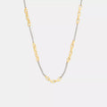 Linked C Necklace - Gold/Silver