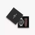 Cole Watch Gift Set, 44MM - Brown